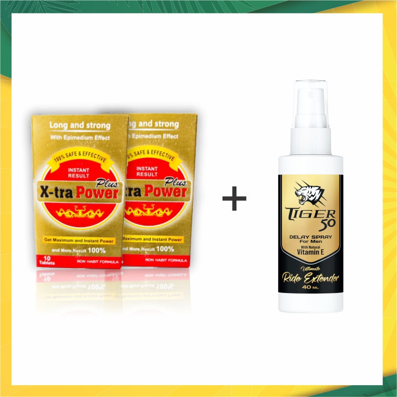 2 Xtra Power + Tiger 50 Spray Offer