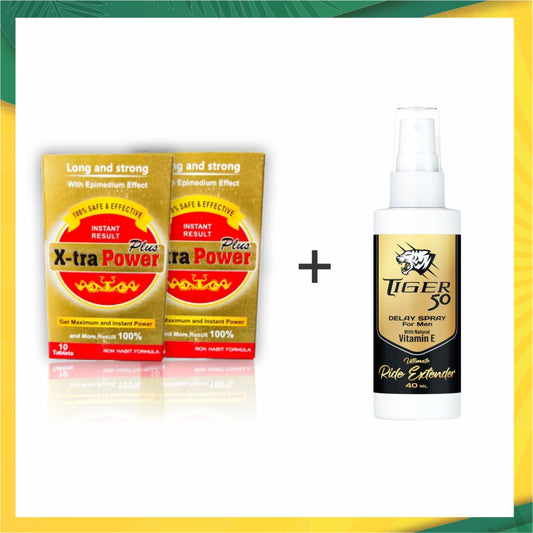 2 Xtra Power + Tiger 50 Spray Offer